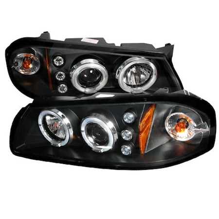Overtime Halo LED Projector Headlights for 00 to 05 Chevrolet Impala OV126224